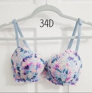 Victoria's Secret PINK | Tie-Dye Lace Date Push Up Bra